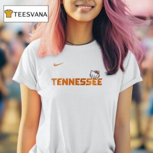 Tennessee Volunrs X Hello Kitty Basketball T Shirt