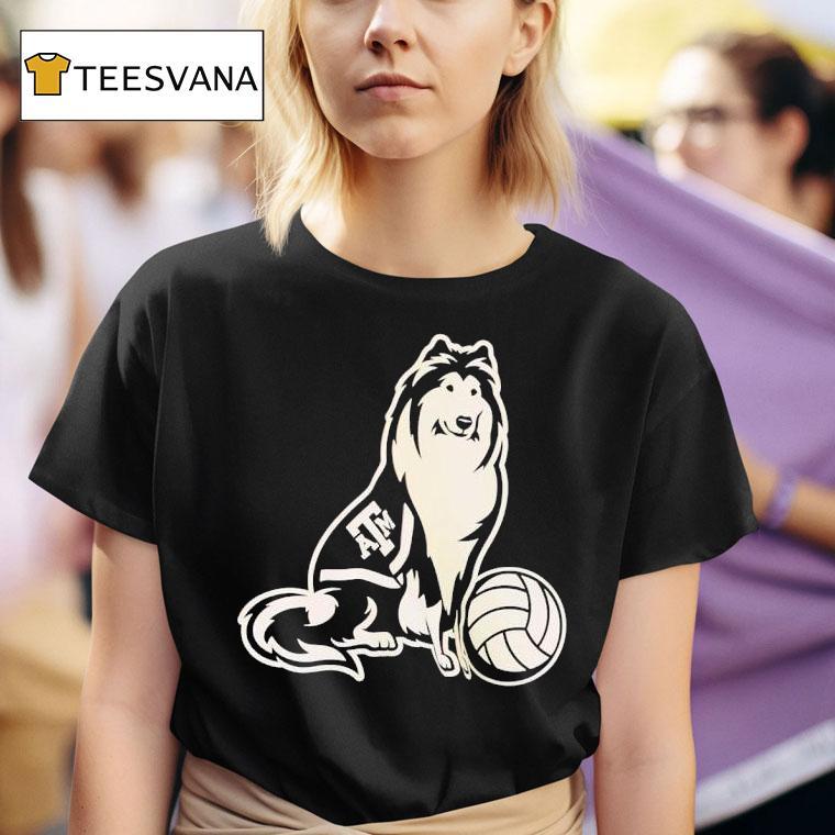 Texas Am Aggie Volleyball Masco T Shirt