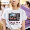 Texas Am Aggies College Football Playoff Tv Stadium T Shirt