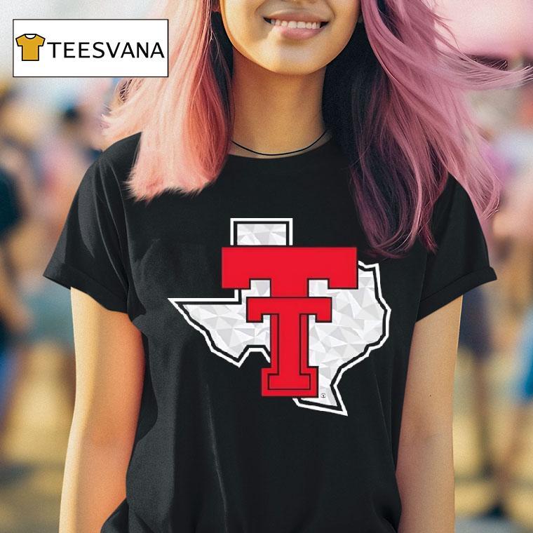 Texas Tech Dark Horse Galvanized Pride Hood State T Shirt