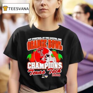 Texas Tech Red Raiders Football Orange Bowl Champions T Shirt