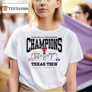 Texas Tech Red Raiders Vs Byu Cougars Big Champions Score T Shirt