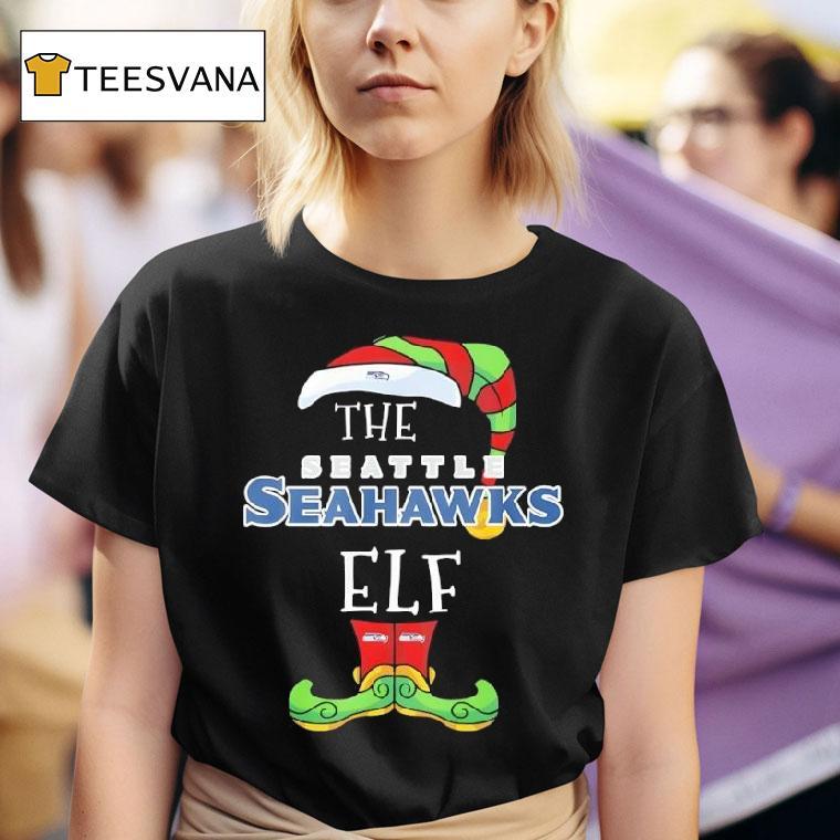 The Seattle Seahawks Elf T Shirt