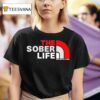 The Sober Life One Day At A Time Logo T Shirt