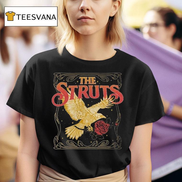 The Struts Raven Rose T Shirt