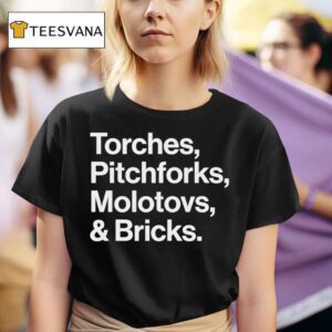 Tom Morello Torches Pitchforks Molotovs And Bricks World Tour T Shirt