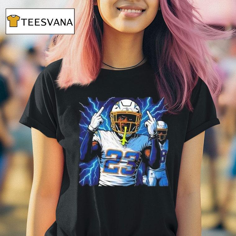Tony Jefferson Los Angeles Chargers Middle Finger T Shirt