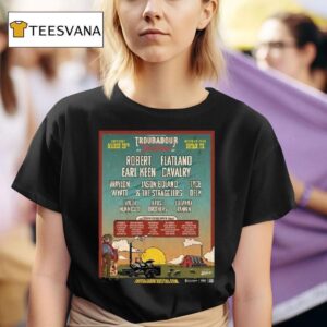 Troubadour Festival Midtown Park Bryan Tx March Concer T Shirt