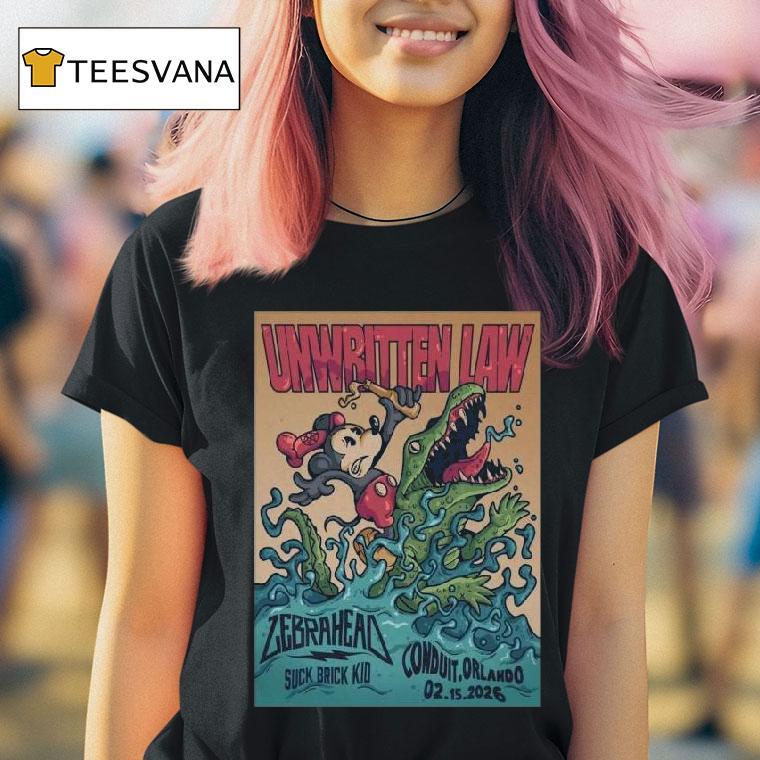 Unwritten Law In Winter Park Fl On Feb T Shirt