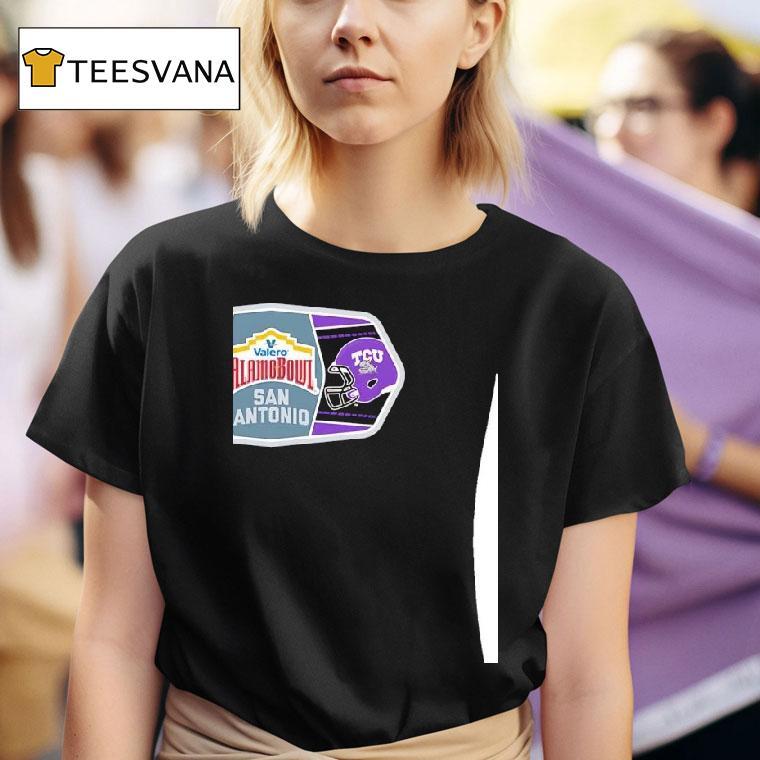 Usc Trojans Vs Tcu Horned Frogs Football Valero Alamo Bowl San Antonio T Shirt