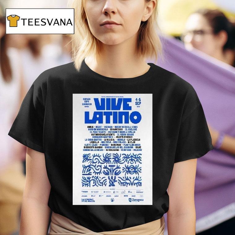 Vive Latino Espacio Expo Zaragoza September T Shirt