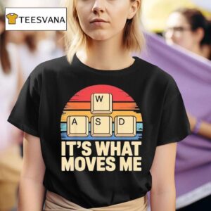 Wasd Gaming Keys Funny Pc Gamer T Shirt