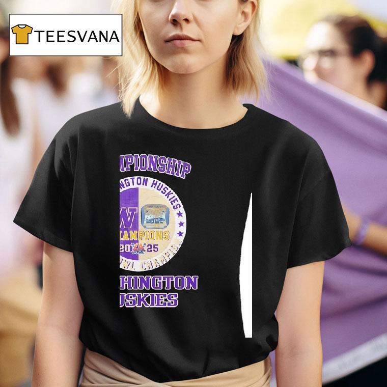Washington Huskies Football Championship La Bowl Champion T Shirt