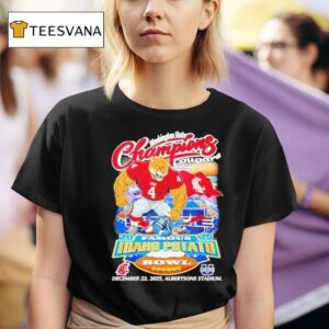 Washington State Cougars Victory Utah State Aggies Famous Idaho Potato Bowl Champions Masco T Shirt