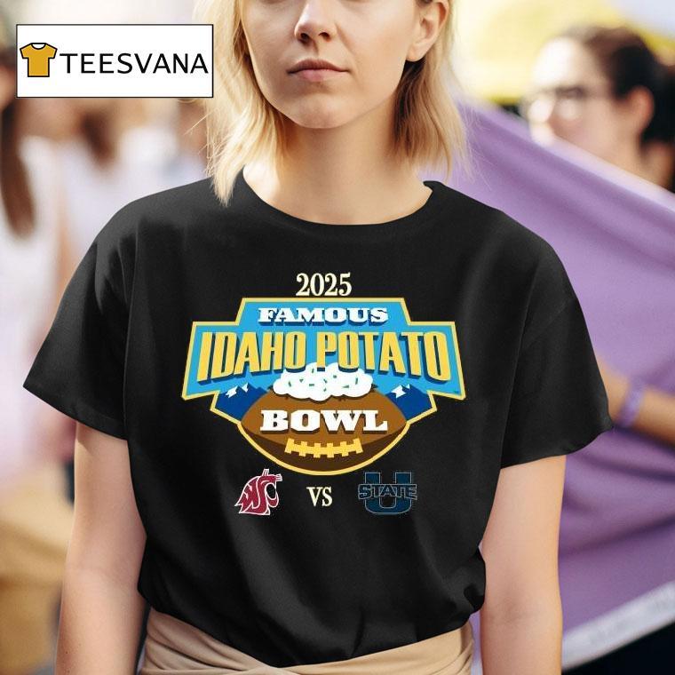 Washington State Cougars Vs Utah Utes Famous Idaho Potato Bowl T Shirt