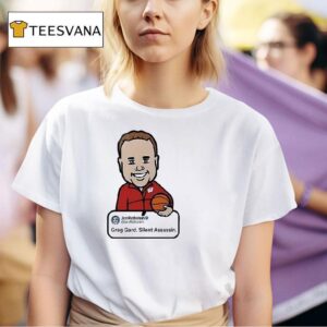 Wisconsin Badgers Gred Gard Silent Assassin Caricature T Shirt