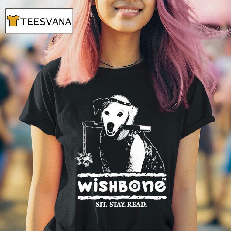 Wishbone Sit Stay Read T Shirt