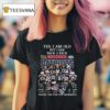 Yes I Am Old But I Saw Xxxviii Xxxix Champions New England Patriots Players Signatures Thank You For The Memories T Shirt