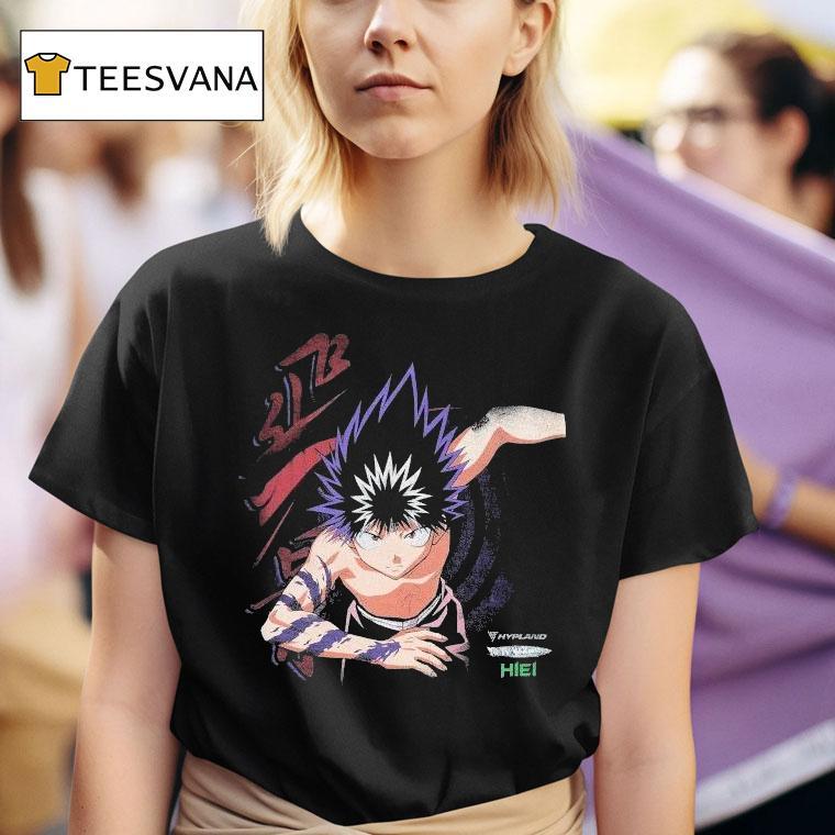 Yuyu Hakusho Hiei Spiral Mega Hypland T Shirt
