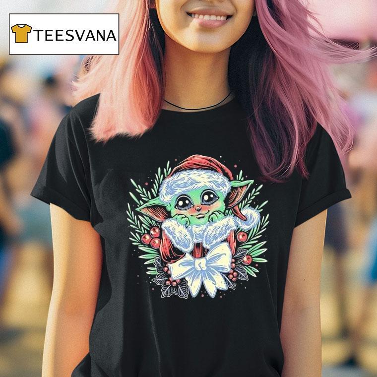Baby Yoda In The Galaxy Merry Christmas T Shirt Baby Yoda In The Galaxy Merry Christmas T Shirt