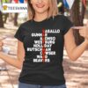 Baltimore Baseball Names Graphic T Shirt