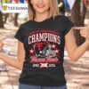 Big Conference Champions Texas Tech Xii Helme T Shirt