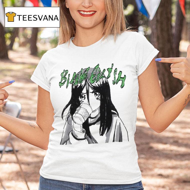 Billie Eilish Anime Drink T Shirt Billie Eilish Anime Drink T Shirt