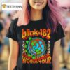 Blink World On Fire Tour T Shirt