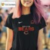 Chicago Bears X Post Malone Posty Da Bears Stadium T Shirt