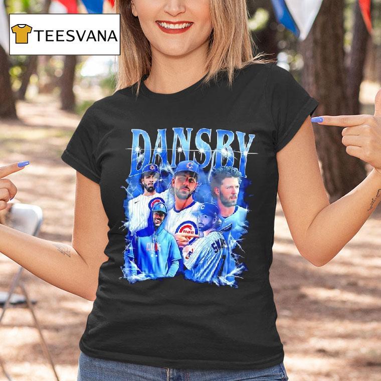 Chicago Cubs Dansby Swanson Graphic T Shirt Chicago Cubs Dansby Swanson Graphic T Shirt