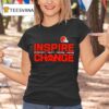Cleveland Browns Inspire Change Opportunity Equity Freedom Justice T Shirt