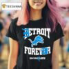 Detroit Lions Detrit Forever Eminem Lions T Shirt