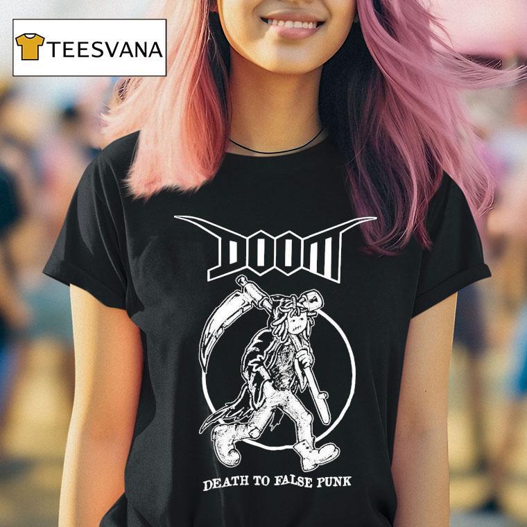 Doom Death To False Punk T Shirt Doom Death To False Punk T Shirt