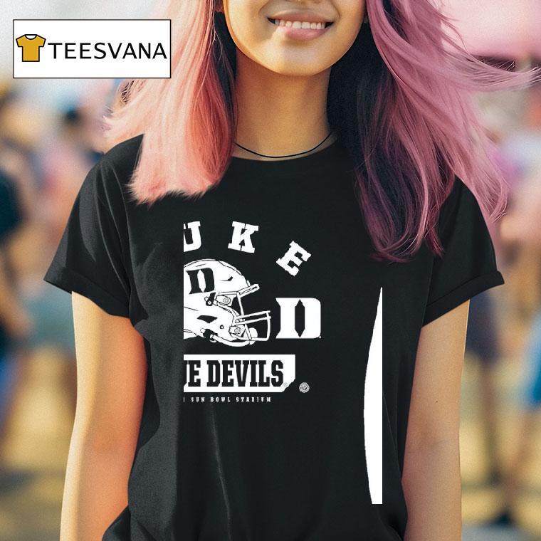 Duke Blue Devils Sun Bowl Stadium T Shirt Duke Blue Devils Sun Bowl Stadium T Shirt