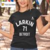 Dylan Larkin Detroit Name Number T Shirt