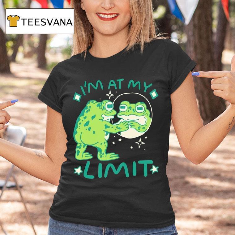 Frog I M At My Limi T Shirt Frog I M At My Limi T Shirt