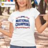 Grand View Vikings Naia National Champions Raise The Red Banner Logo T Shirt