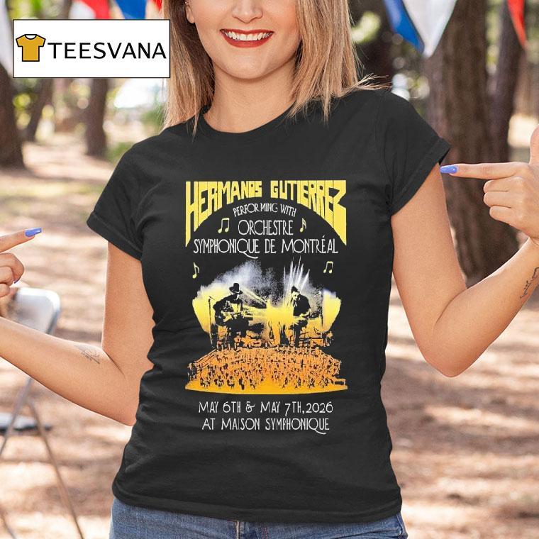 Hermanos Gutierrez Maison Symphonique May Concer T Shirt Hermanos Gutierrez Maison Symphonique May Concer T Shirt