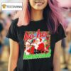 Ho Ho Homosexual Santa And Elf Kiss Merry Christmas T Shirt