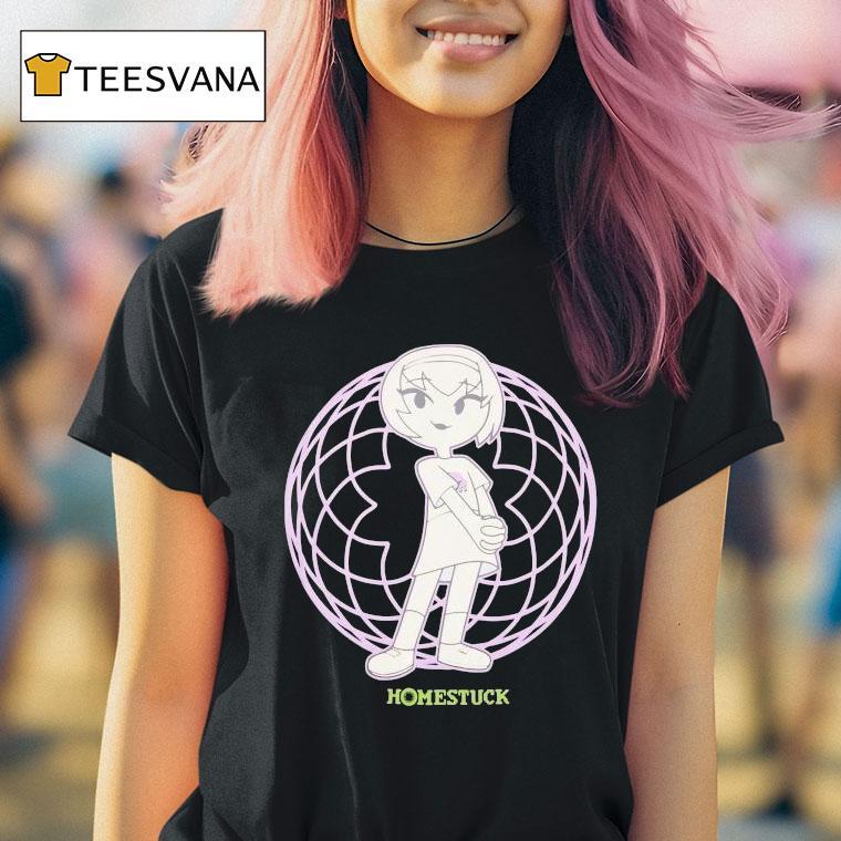 Homestuck Rose Globe T Shirt Homestuck Rose Globe T Shirt