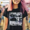 I Stand With Palestine We Wont Be Silent Graphic T Shirt