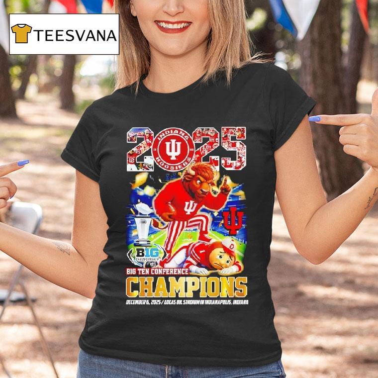 Indiana Hoosiers Team Big Ten Champions Beat Ohio State T Shirt Indiana Hoosiers Team Big Ten Champions Beat Ohio State T Shirt