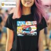 Indianapolis Motor Speedway Indy Start Your Engines Vroom Comic Strip T Shirt