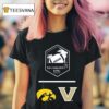 Iowa Hawkeyes And Vanderbilt Commodores Football Reliaquest Bowl Tampa Bay T Shirt