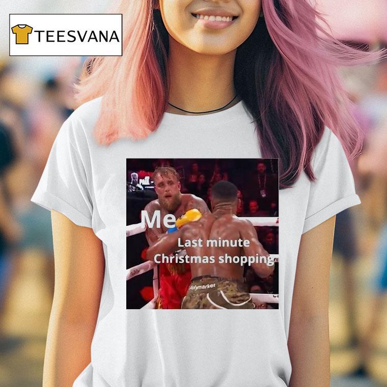 Jake Paul Last Minute Christmas Shopping T Shirt Jake Paul Last Minute Christmas Shopping T Shirt