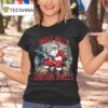 Jingle Bells Shotgun Shells Funny Santa Men Bruh Gun T Shirt