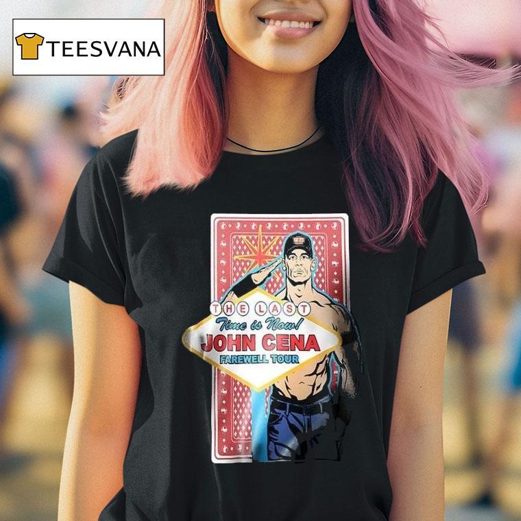 John Cena Farewell Tour Las Vegas T Shirt John Cena Farewell Tour Las Vegas T Shirt