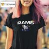 Los Angeles Rams X Hello Kitty Love T Shirt