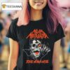 Mean Mistreater Texas Heavy Metal Skull T Shirt