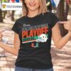Miami Hurricanes College Football Playoff Stripe T Shirt